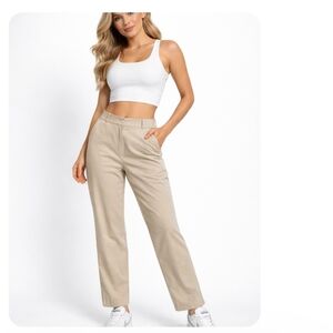 Nike's Golf Relaxed Fit Tan Chinos Size 4